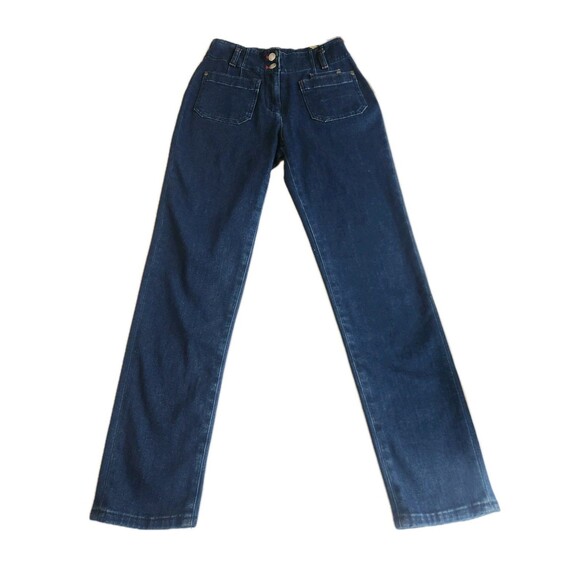 Anthropologie Denim - Anthropologie Maeve NWT Size 26 High Rise Slim Ankle Jeans Dark Wash Stretch